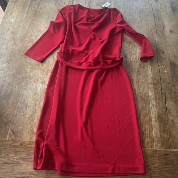 NWT Talbots red dress size P - Picture 7 of 7